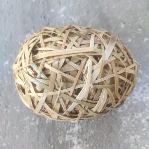 Esfera P Tejido bambu Egg - Cinta de Bambú